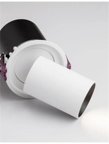 Spot LED incastrabil ajustabil design modern PIN alb