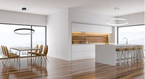 Lustra LED suspendata design modern circular CIRCLE 78, alb LA0716/1 - WH ZL