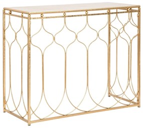 Consola Arab, Mauro Ferretti, 96.5x41x78 cm, fier, auriu