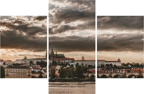 Tablou - Praga înnorită (90x60 cm)