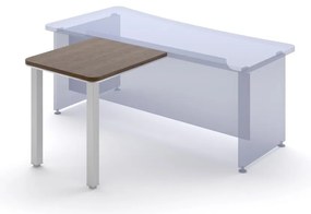Element executiv TopOffice 80 x 70 cm, stejar charleston