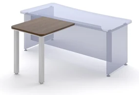 Element executiv TopOffice 80 x 70 cm, stejar charleston