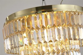 Lustra aplicata cristal Empire 6L, baie IP44