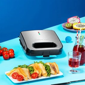 Aparat de sandvici Niceboy ION Snacker S1 750W/230V crom mat/negru