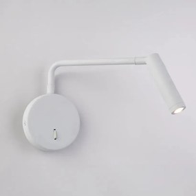 Aplica de perete cu reader LED Blackfriars alb