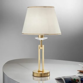 Lampă de cristal de masă Kolarz 330.71.8C IMPERIAL 1xE27/60W/230V auriu/bej