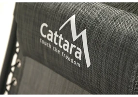 Cattara 13520 Șezlong pliabil Alicante, antracit,150 x 66 cm