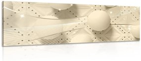 Tablou lux alb în design sepia