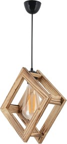 Lustra 390FLH1847, stejar, lemn, 34x78 cm