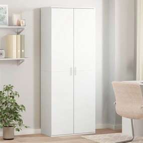 vidaXL Dulap înalt, alb, 70x35x180 cm, lemn prelucrat