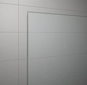 Paravan dus sticla walk-in 90x200 cm, bordeaux metal, sticla 8 mm, Ronal Easy D40 Bordeaux metal, 900x2000 mm