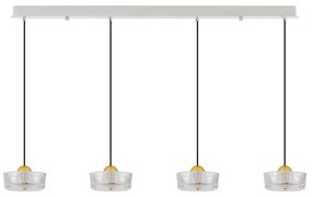 Lustra cu 4 pendule LED design modern KEROS