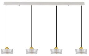 Lustra cu 4 pendule LED design modern KEROS