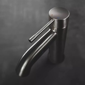 Baterie lavoar Grohe Essence S monocomanda antracit periat Hard Graphite