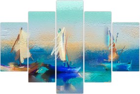 Tablou - Peisaj pictură, pictură (150x105 cm)