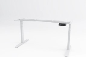 Cadru birou reglabil electric Viva Upgrade 2.0, Dual Motor - Gri