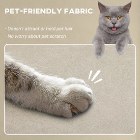 HOMCOM Fotoliu Relaxant Electric cu Masaj și Încălzire, cu Suport pentru Picioare, Silențios, Reclinabil 150° în Material Catifelat Prietenos cu Animalele, cu Funcție de Memorare, 2 Telecomenzi pentru Sufragerie, Bej | Aosom Romania