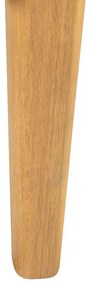 Set mobilier de grădină Blas (lemn deschis + crem alb). 1077929