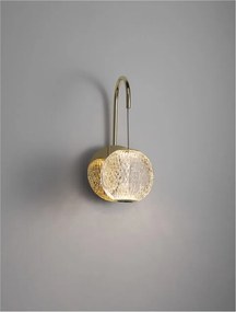 Aplica LED de perete moderna design elegant IP44 BRILLANTE