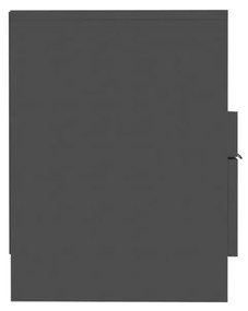 Comoda TV, negru, 150x33,5x45 cm, lemn prelucrat 1, Negru