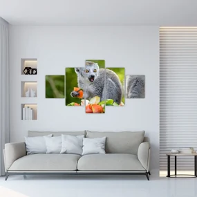 Tablou cu lemur (125x70 cm), în 40 de alte dimensiuni noi