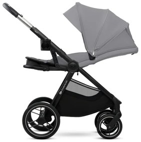 Cărucior de copii combinat 2 în 1 KINDERKRAFT NEA 2 Platinum grey