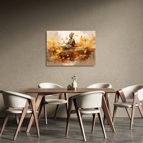 Tablou pe sticlă - Vindecătorul (70x50 cm)