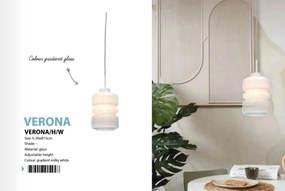 Pendul design decorativ Verona gradient/alb