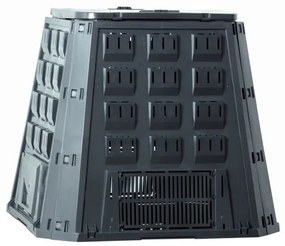 Compost, 420 l, negru