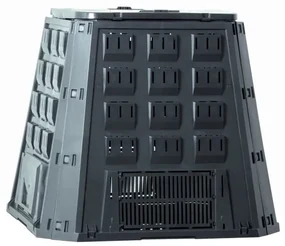 Compost, 420 l, negru