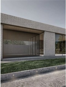 Spot aplicat perete exterior LED 3000K IP65 Toc sand