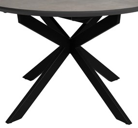 Masă de dining rotundă extensibilă cu blat suplimentar ø 120 cm Rocía – Ixia