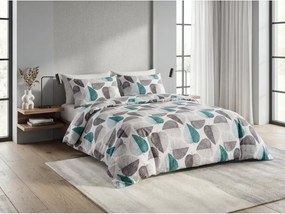 Lenjerie de pat din microfibra PULINA gri Dimensiune lenjerie de pat: 2 buc 70 x 80 cm | 160 x 200 cm