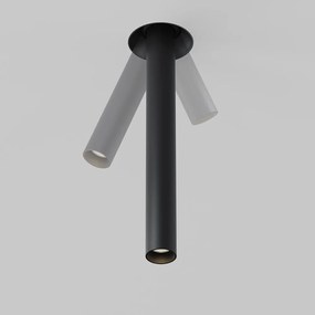 Spot LED incastrabil rotativ retractabil Focus T negru