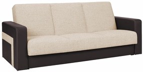 Canapea extensibilă Providence C103Cutie de pat, Maro deschis, 88x222x97cm, 77 kg, Picioare: Lemn
