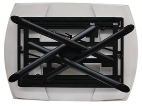 Masa ceramica extensibila Rotativa White120 x 88 x h 76 cm