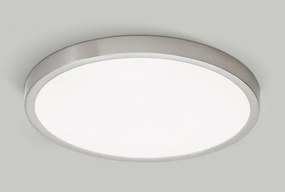 Plafoniera LED moderna design slim Lero 30cm aluminiu mat