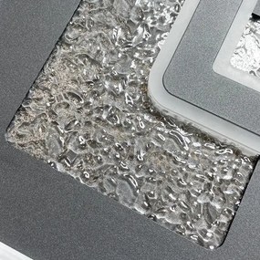 Plafonieră LED dimabilă LED/110W/230V negru + telecomandă