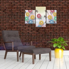 Tablou - Lunca colorată (90x60 cm)