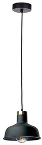 Lustră pe cablu HEBE 1xE27/60W/230V negru
