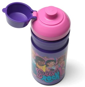 Set sticlă pentru apă și cutie pentru gustări LEGO® Friends Girls Rock