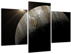 Tablou cu planetă în cosmos (90x60 cm)