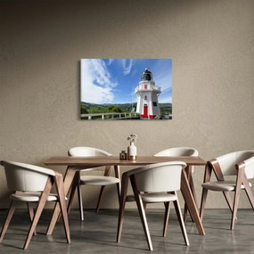 Tablou cu farurile Akaroa, Nooua Zeelanda (90x60 cm)