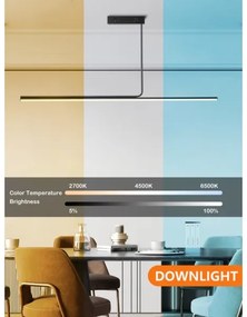 Lustră LED dimabilă pe tijă Immax NEO 07235L LITE ASTA LED/28W/230V Tuya + telecomandă