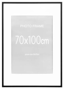 Set de rame foto Marbella, 7 negre și 8 naturale 70X100 cm