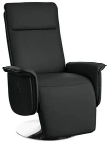 Fotoliu Mervin negru 114/80/80 cm