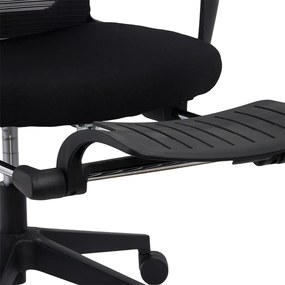 Scaun ergonomic cu suport de picioare SYYT 9502 negru