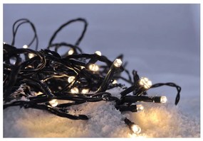 Instalație LED de Crăciun de exterior 500xLED/8 funcții IP44 55m alb cald Solight 1V05-WW