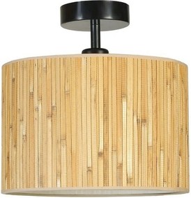Lustra 846STL5121, lemn de bambus/metal, 30x30 cm