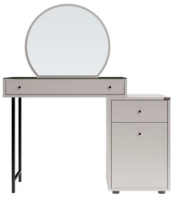 Măsuță de toaletă Trinity 3 (alb) (cu oglindă). 1109421